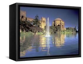 Palace of Fine Arts, Presidio, San Francisco, California, USA-William Sutton-Framed Stretched Canvas