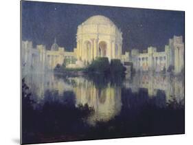 Palace of Fine Arts, San Francisco, 1916-Colin Campbell Cooper-Mounted Giclee Print