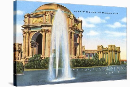 Palace of Fine Arts, San Francisco, California-null-Stretched Canvas