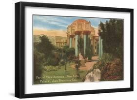 Palace of Fine Arts, San Francisco, California-null-Framed Art Print