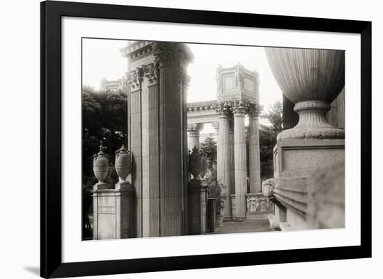 Palace of Fine Arts-Christian Peacock-Framed Art Print