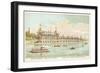 Palace of Forests, Hunting and Fishing, Exposition Universelle 1900, Paris-null-Framed Giclee Print