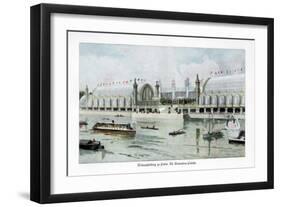 Palace of Horticulture, Paris World Exposition, 1889-Ewald Thiel-Framed Giclee Print