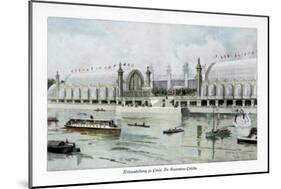 Palace of Horticulture, Paris World Exposition, 1889-Ewald Thiel-Mounted Giclee Print