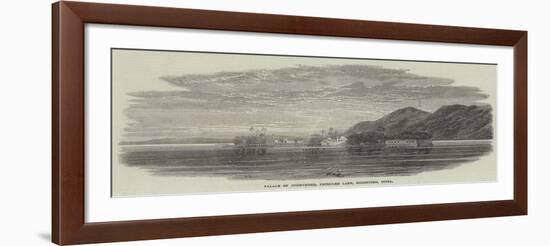 Palace of Jugmunder, Pecholee Lake, Oodeypore, India-null-Framed Giclee Print
