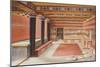 Palace of Knossos, 1935-Sir Arthur Evans-Mounted Giclee Print