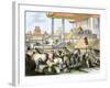 Palace of Komei, Emperor of Japan, at Kyoto, 1850s-null-Framed Giclee Print