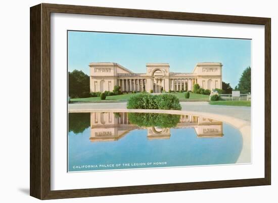 Palace of Legion of Honor, San Francisco, California-null-Framed Art Print