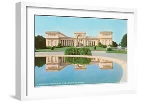 Palace of Legion of Honor, San Francisco, California-null-Framed Art Print