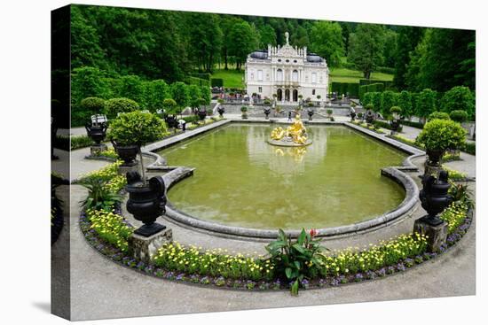 Palace of Linderhof, Royal Villa of King Ludwig the Second, Bavaria, Germany, Europe-Robert Harding-Stretched Canvas