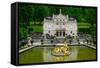 Palace of Linderhof, Royal Villa of King Ludwig the Second, Bavaria, Germany, Europe-Robert Harding-Framed Stretched Canvas