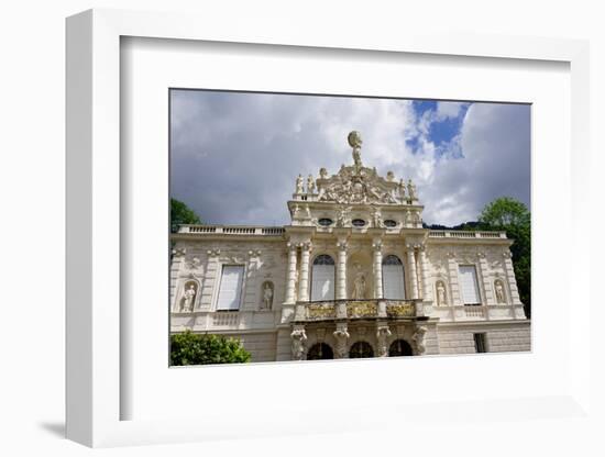 Palace of Linderhof, Royal Villa of King Ludwig the Second, Bavaria, Germany, Europe-Robert Harding-Framed Photographic Print