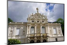 Palace of Linderhof, Royal Villa of King Ludwig the Second, Bavaria, Germany, Europe-Robert Harding-Mounted Photographic Print