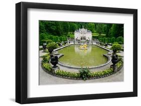 Palace of Linderhof, Royal Villa of King Ludwig the Second, Bavaria, Germany, Europe-Robert Harding-Framed Photographic Print