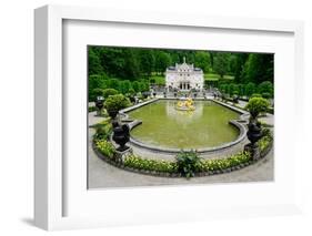 Palace of Linderhof, Royal Villa of King Ludwig the Second, Bavaria, Germany, Europe-Robert Harding-Framed Photographic Print