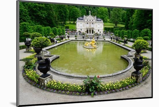 Palace of Linderhof, Royal Villa of King Ludwig the Second, Bavaria, Germany, Europe-Robert Harding-Mounted Photographic Print