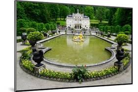 Palace of Linderhof, Royal Villa of King Ludwig the Second, Bavaria, Germany, Europe-Robert Harding-Mounted Photographic Print