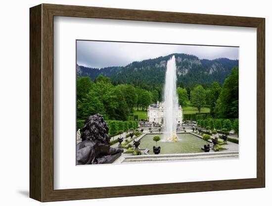 Palace of Linderhof, Royal Villa of King Ludwig the Second, Bavaria, Germany, Europe-Robert Harding-Framed Photographic Print