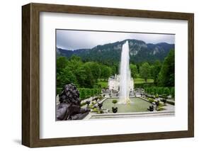 Palace of Linderhof, Royal Villa of King Ludwig the Second, Bavaria, Germany, Europe-Robert Harding-Framed Photographic Print