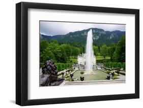 Palace of Linderhof, Royal Villa of King Ludwig the Second, Bavaria, Germany, Europe-Robert Harding-Framed Photographic Print