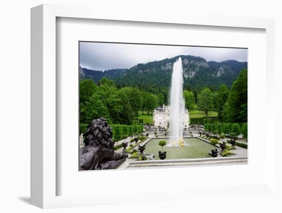 Palace of Linderhof, Royal Villa of King Ludwig the Second, Bavaria, Germany, Europe-Robert Harding-Framed Photographic Print