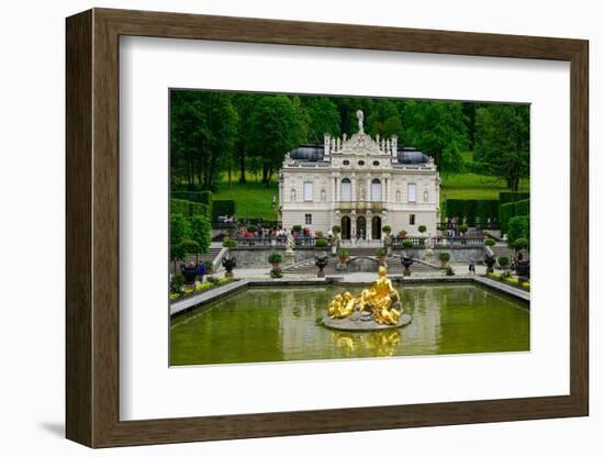 Palace of Linderhof, Royal Villa of King Ludwig the Second, Bavaria, Germany, Europe-Robert Harding-Framed Photographic Print