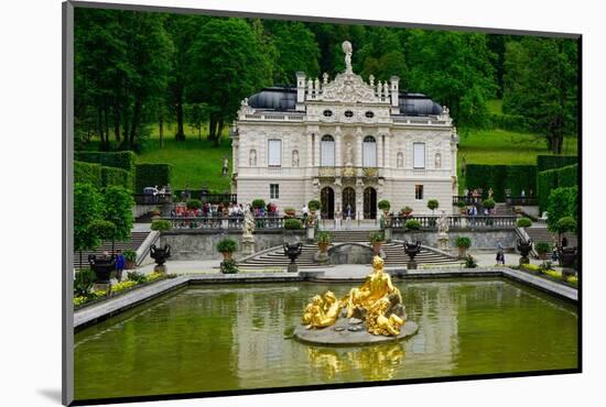 Palace of Linderhof, Royal Villa of King Ludwig the Second, Bavaria, Germany, Europe-Robert Harding-Mounted Photographic Print