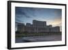 Palace of Parliament at Dusk, Bucharest, Romania, Europe-Ian Trower-Framed Photographic Print