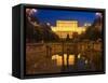 Palace of Parliament, Former Ceausescu Palace, Bucharest, Romania, Europe-Marco Cristofori-Framed Stretched Canvas