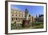 Palace of Saints Michael and George (Royal Palace) (City Palace) with Statue-Eleanor Scriven-Framed Photographic Print