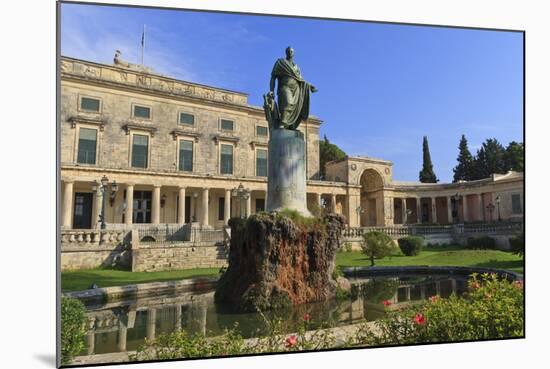 Palace of Saints Michael and George (Royal Palace) (City Palace) with Statue-Eleanor Scriven-Mounted Photographic Print