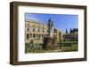 Palace of Saints Michael and George (Royal Palace) (City Palace) with Statue-Eleanor Scriven-Framed Photographic Print