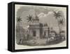 Palace of Tanjore-null-Framed Stretched Canvas