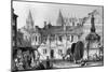 Palace of the Duke of Bedford, Rouen, France, 19th Century-John Godfrey-Mounted Giclee Print