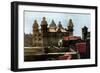 Palace of the Ex-First Minister, and the Barracks of the Marines, Madagascar, Late 19th Century-Gillot-Framed Giclee Print