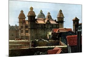 Palace of the Ex-First Minister, and the Barracks of the Marines, Madagascar, Late 19th Century-Gillot-Mounted Giclee Print