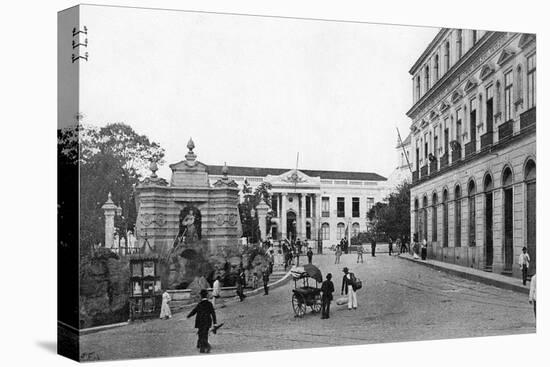 Palace of the Government, Sao Paulo, Brazil, 1895-A Frisch-Stretched Canvas