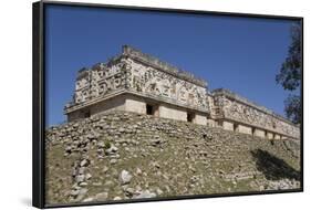 Palace of the Governor, Uxmal, Mayan Archaeological Site, Yucatan, Mexico, North America-Richard Maschmeyer-Framed Photographic Print