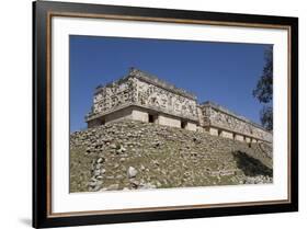 Palace of the Governor, Uxmal, Mayan Archaeological Site, Yucatan, Mexico, North America-Richard Maschmeyer-Framed Photographic Print