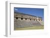 Palace of the Governor, Uxmal, Mayan Archaeological Site, Yucatan, Mexico, North America-Richard Maschmeyer-Framed Photographic Print