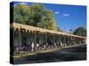 Palace of the Governors, Santa Fe, New Mexico, USA-Michael Snell-Stretched Canvas