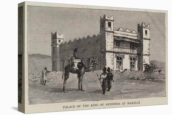 Palace of the King of Abyssinia at Makelle-null-Stretched Canvas