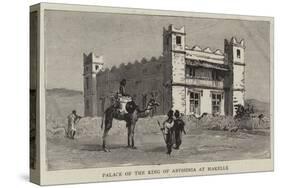 Palace of the King of Abyssinia at Makelle-null-Stretched Canvas