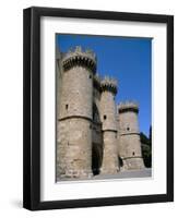 Palace of the Knights, Rhodes Town, Island of Rhodes, Greek Islands, Greece-Nelly Boyd-Framed Photographic Print