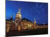 Palace of the Krakow Bishops at twilight, Kielce, Swietokrzyskie Voivodeship, Poland, Europe-Karol Kozlowski-Mounted Photographic Print