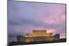 Palace of the Parliament at Sunset, Bucharest, Muntenia Region, Romania, Europe-Matthew Williams-Ellis-Mounted Photographic Print