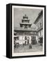 Palace of the Rajah of Nepaul, Nepal-null-Framed Stretched Canvas