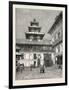 Palace of the Rajah of Nepaul, Nepal-null-Framed Giclee Print