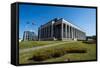 Palace of the Republic, Minsk, Belarus, Europe-Michael Runkel-Framed Stretched Canvas