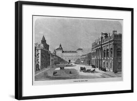 Palace of the Senate, Turin.-null-Framed Giclee Print